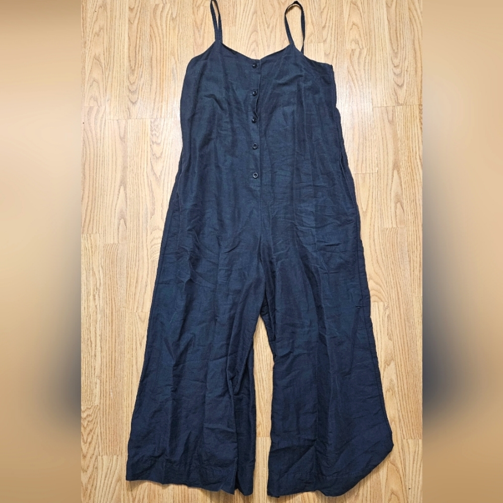 COS black jumpsuit